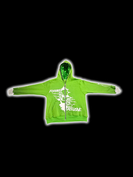 GREEN ETERNAL BLOOM FULLZIPS